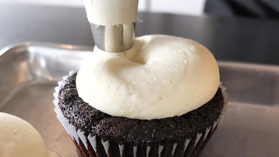 Chocolate Coconut Cupcakes